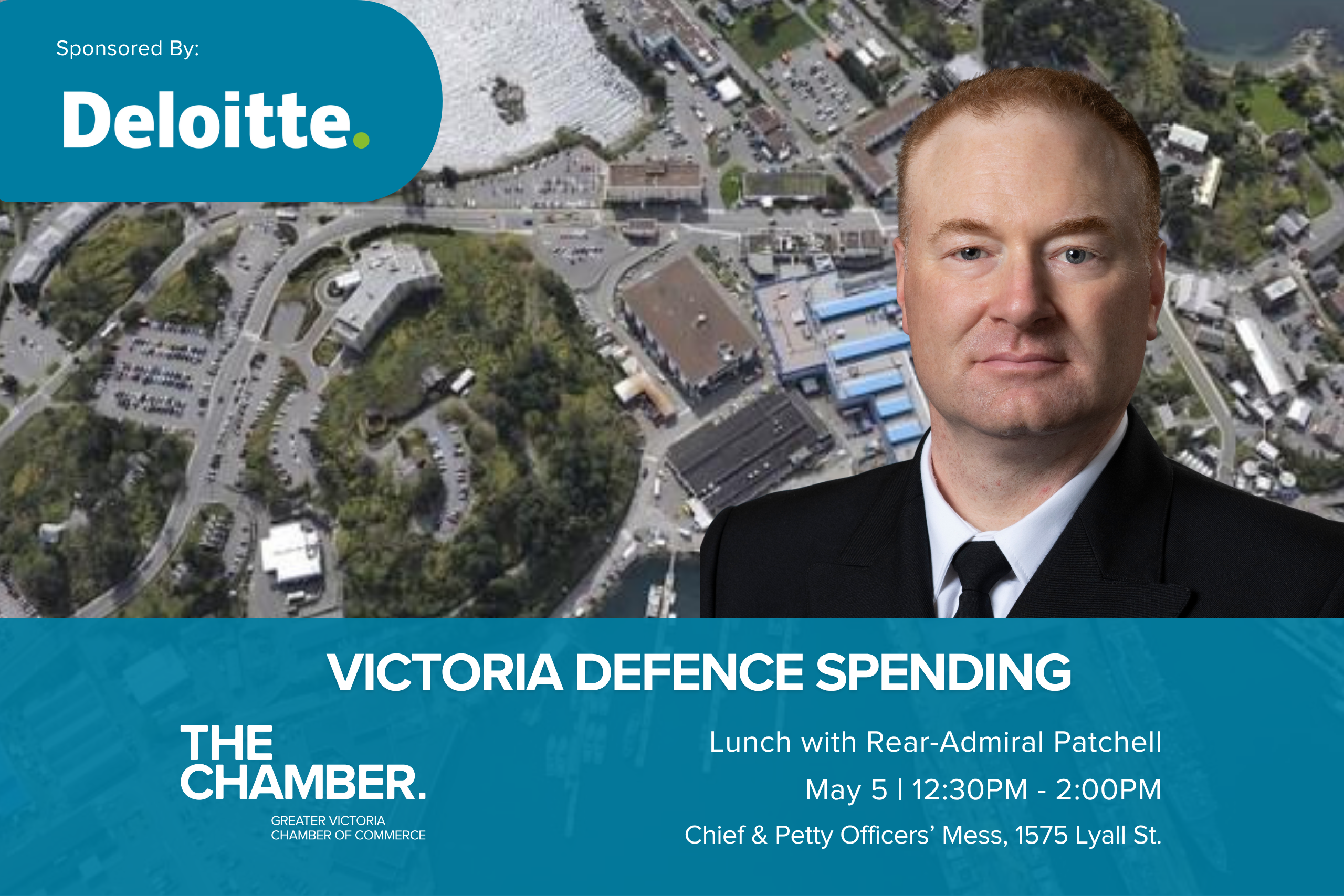 Victoria Defence Spending - Lunch with Rear-Admiral Patchell
